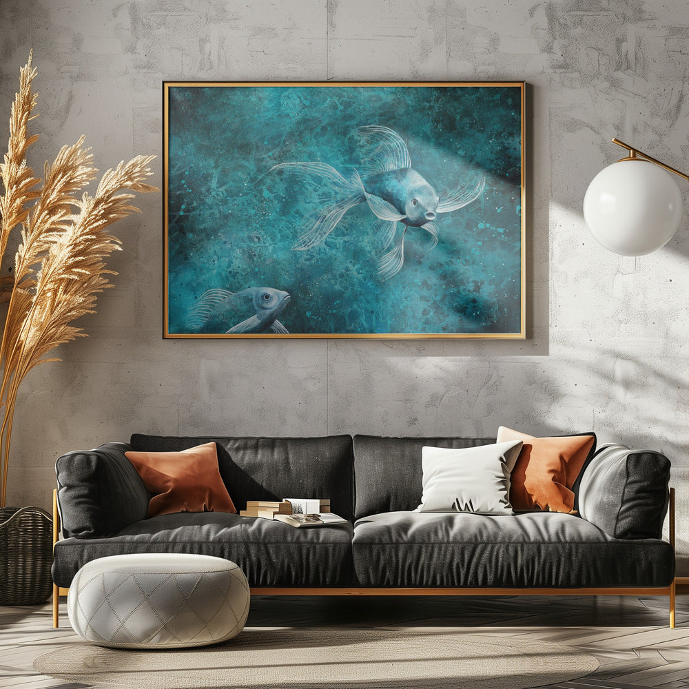 Blue love | Canvas