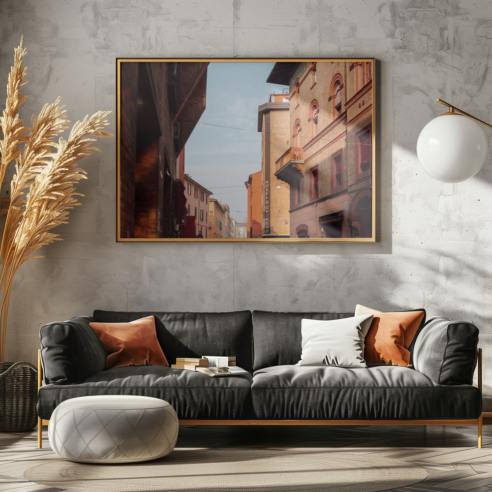 Bologna Sunset | Italy Travel Photography | Canvas