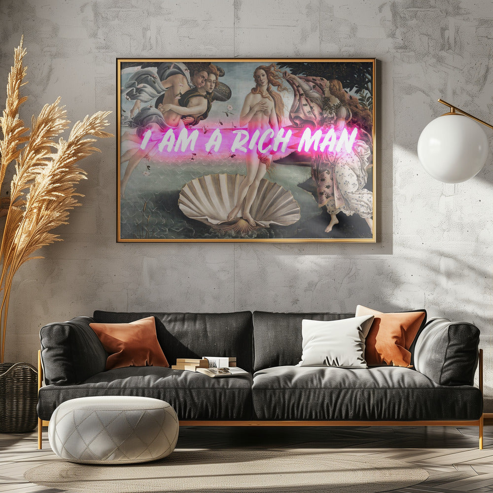 Neonvenusrichman Verhältnis 4x5 | Leinwand