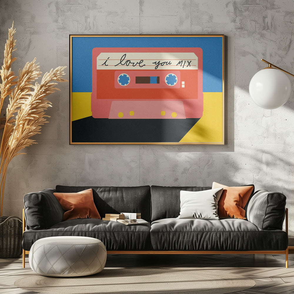 I Love You Mix Tape | Canvas