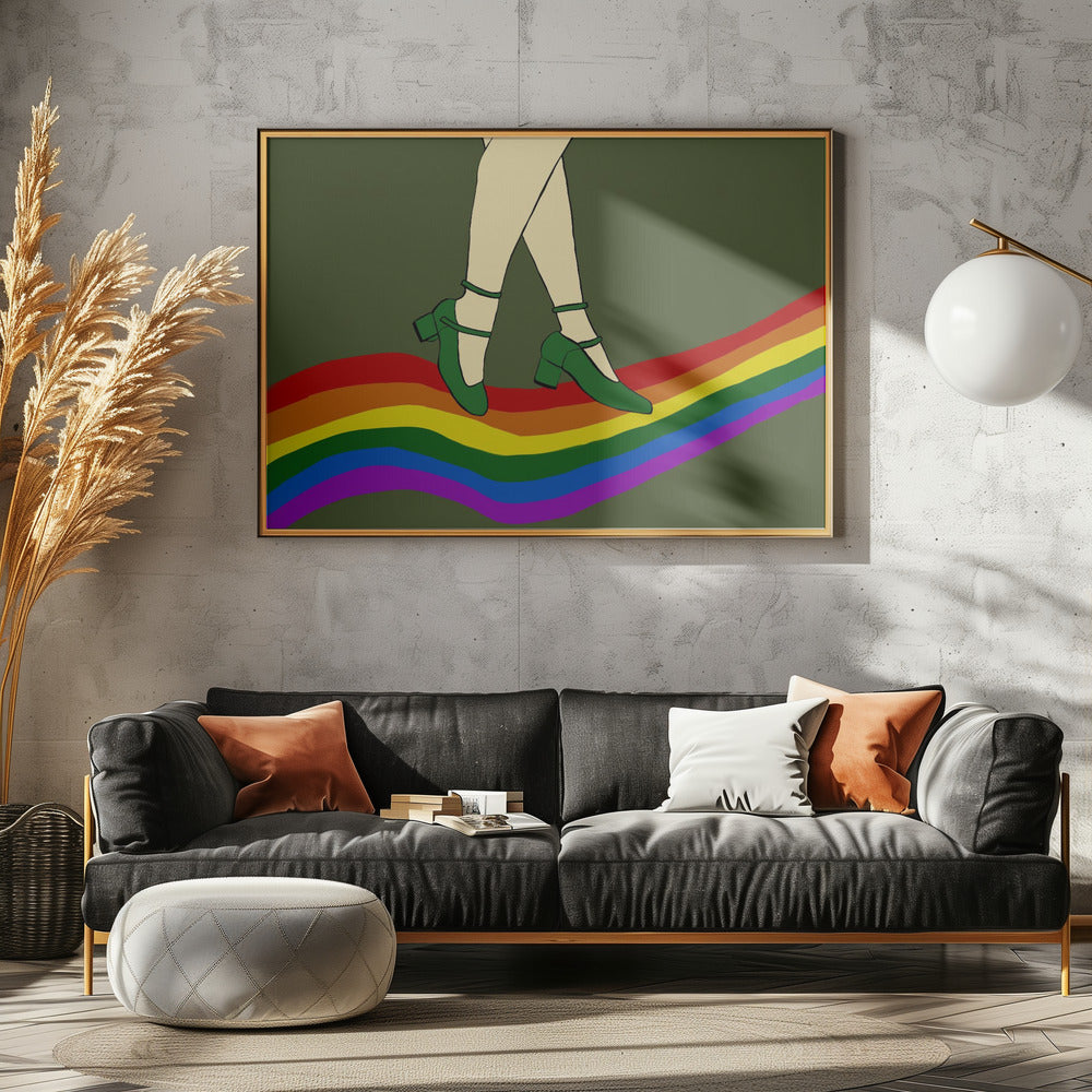 Regenbogenspaziergang | Poster