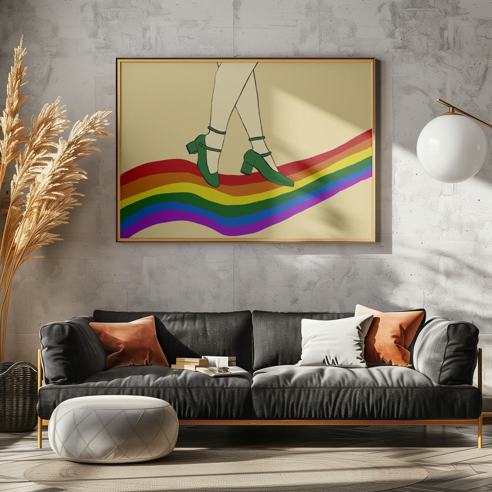 Regenbogenspaziergang | Poster
