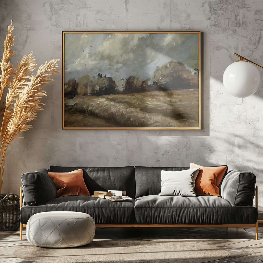 Eichenbäume | Leinwand