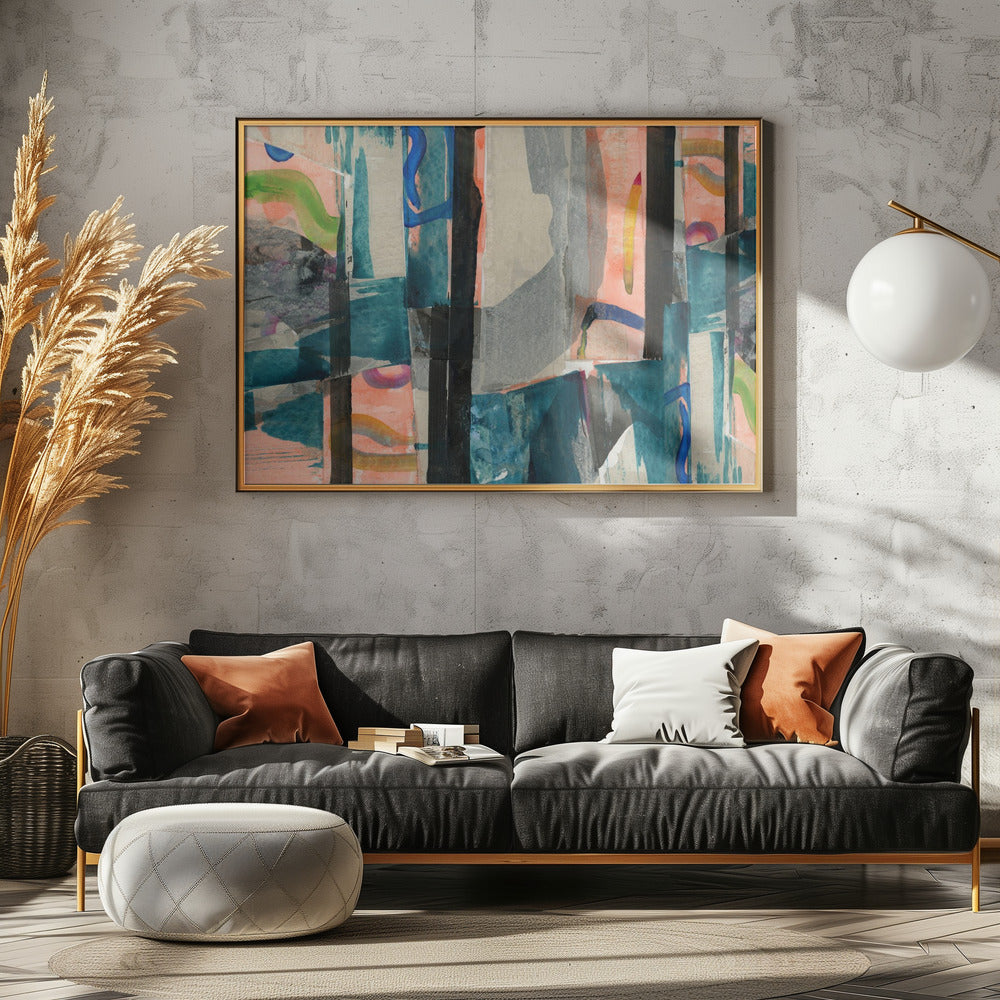 Mehrere abstrakte Formen 1 | Leinwand