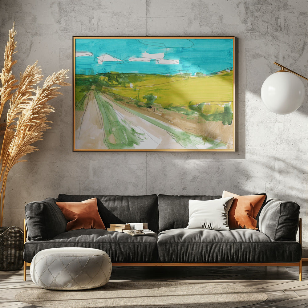 Landlandschaft 2 | Poster