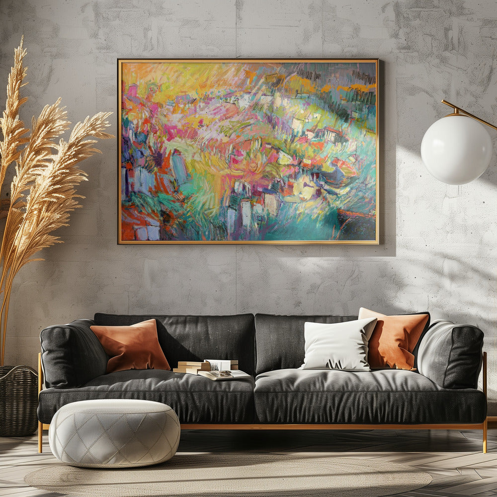 Buntes Chaos | Leinwand
