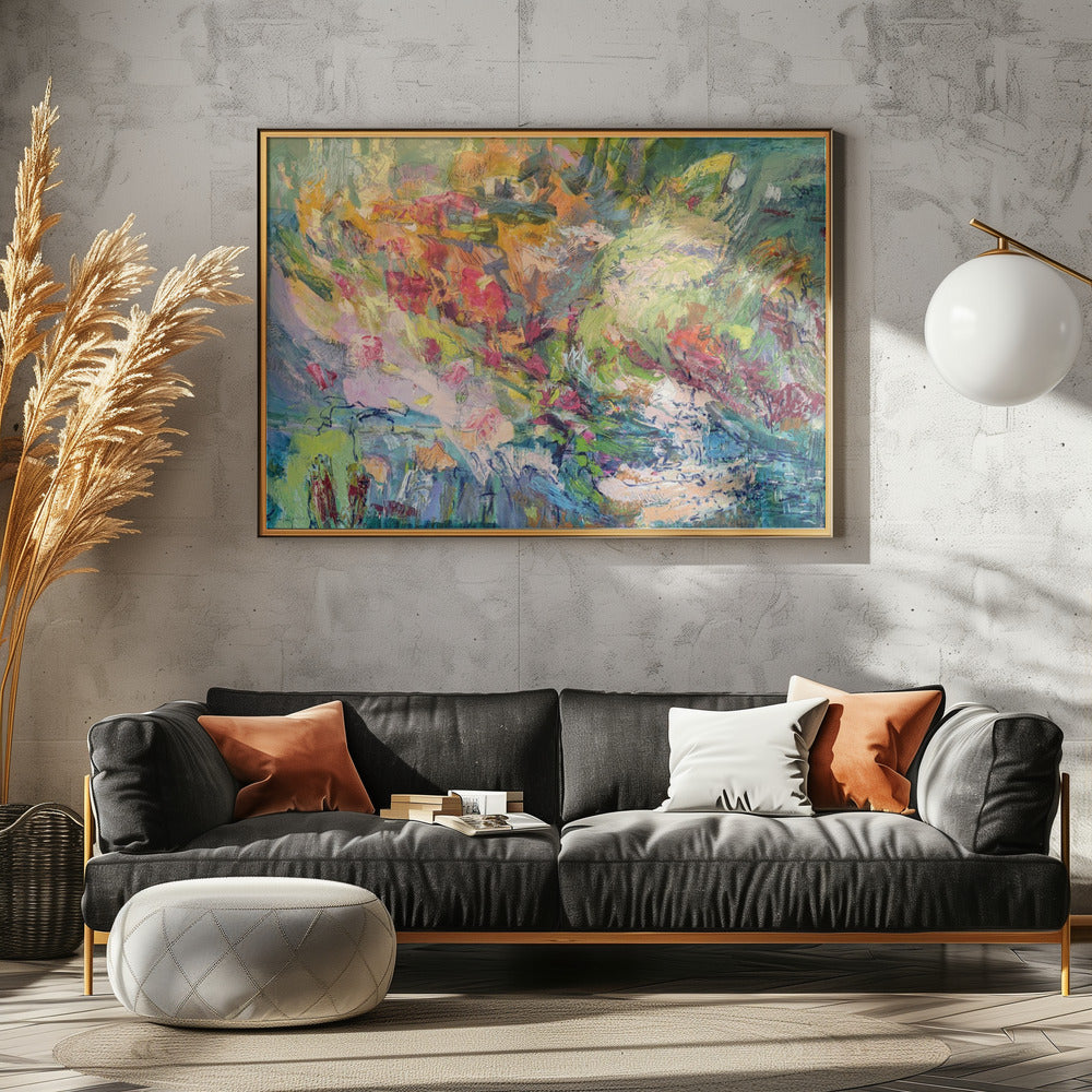 Amons Blüten in voller Blüte | Leinwand