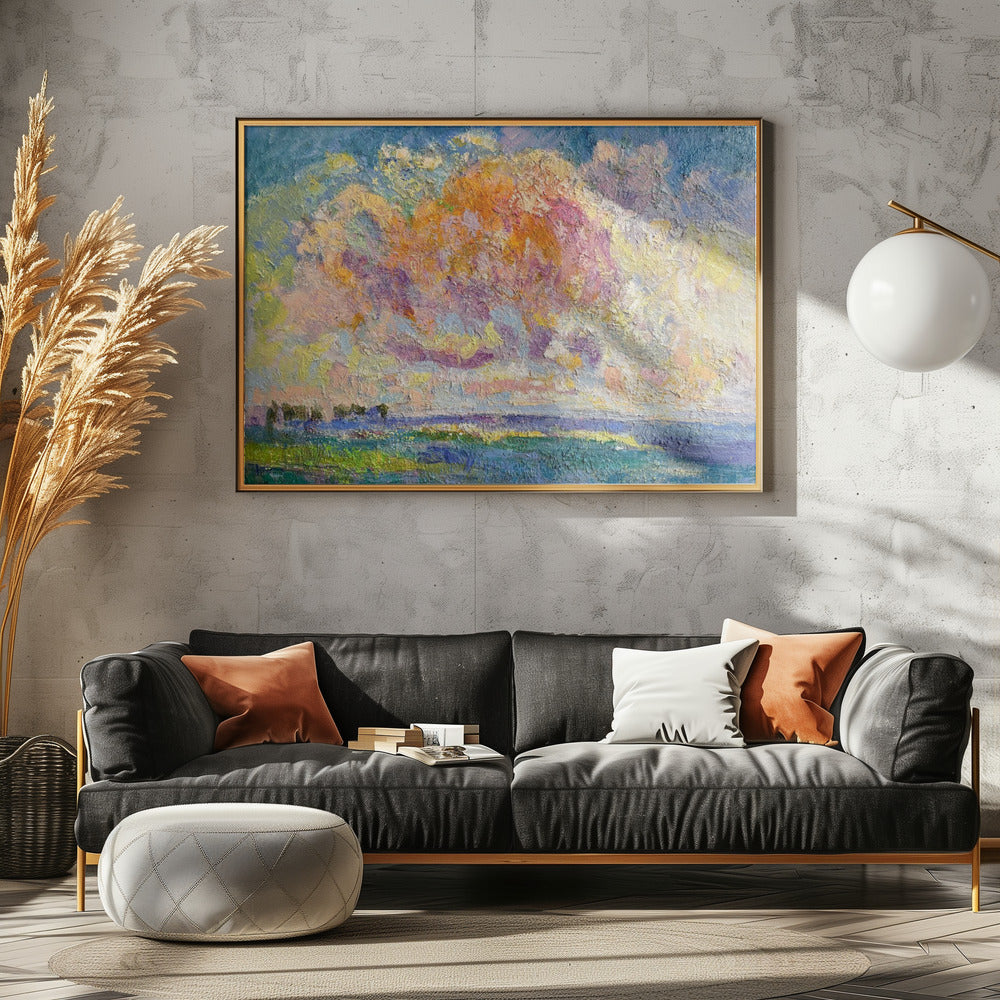 Lebendige Landschaft | Leinwand