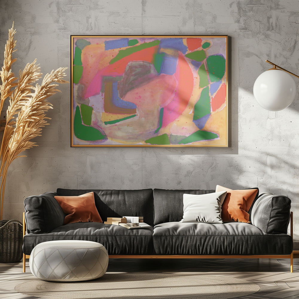 Watercolour &amp; pastel Abstract | Poster