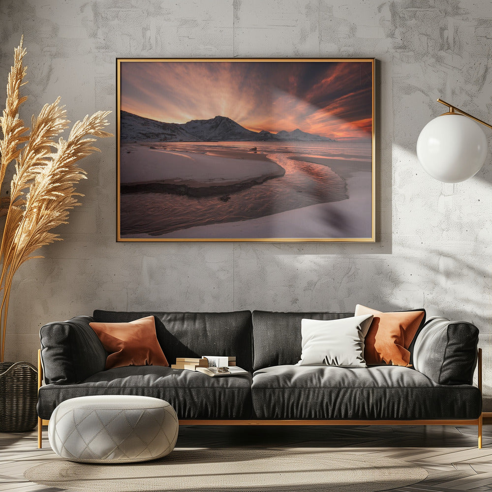 Golden Sunset | Poster