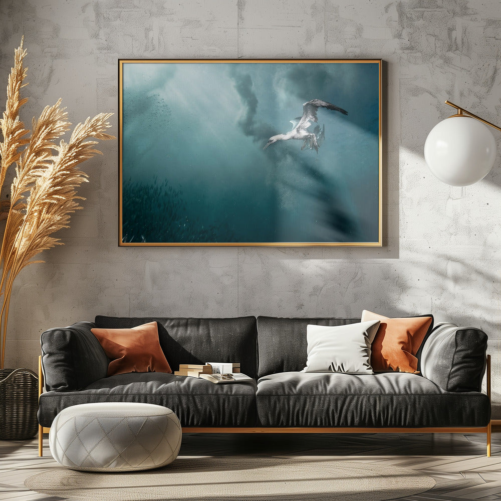 plunge diver | Poster