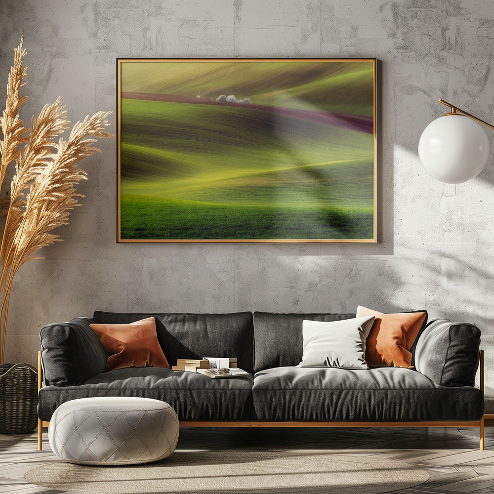 Golden fields | Poster