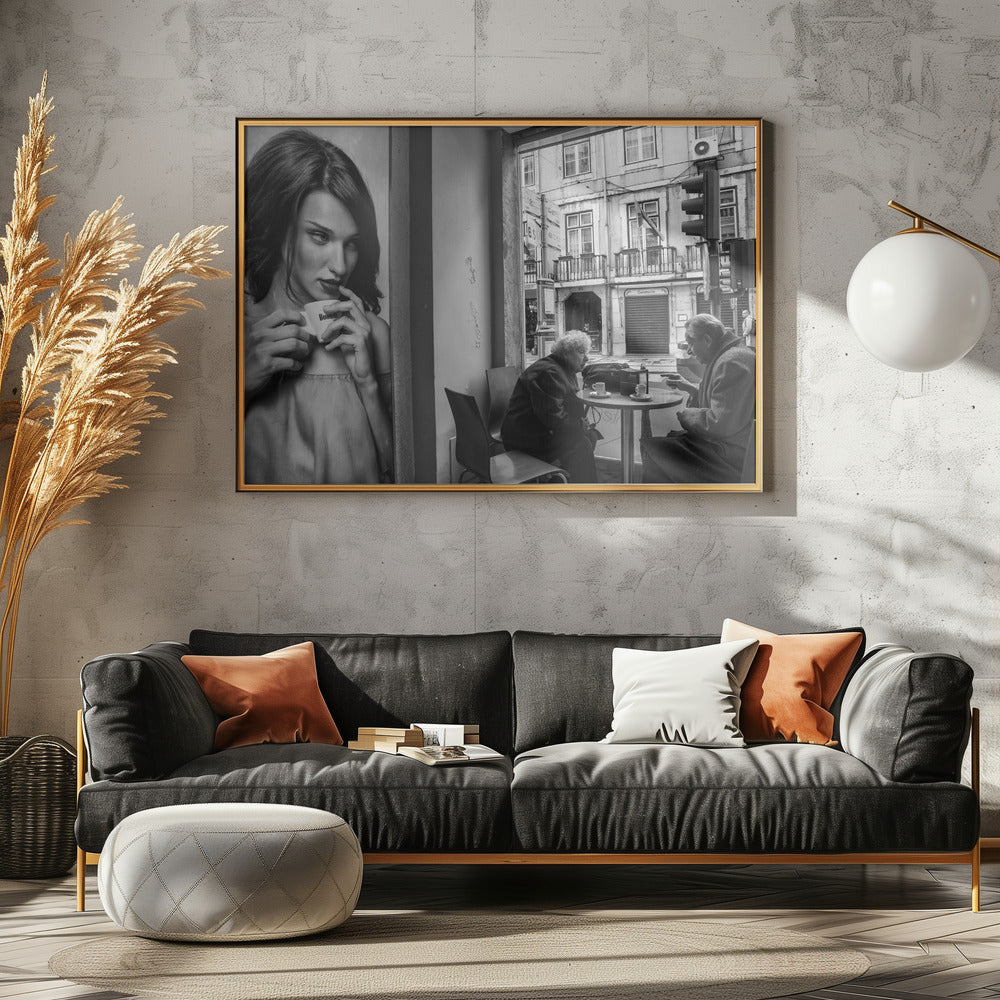 Kaffeegespräche | Leinwand