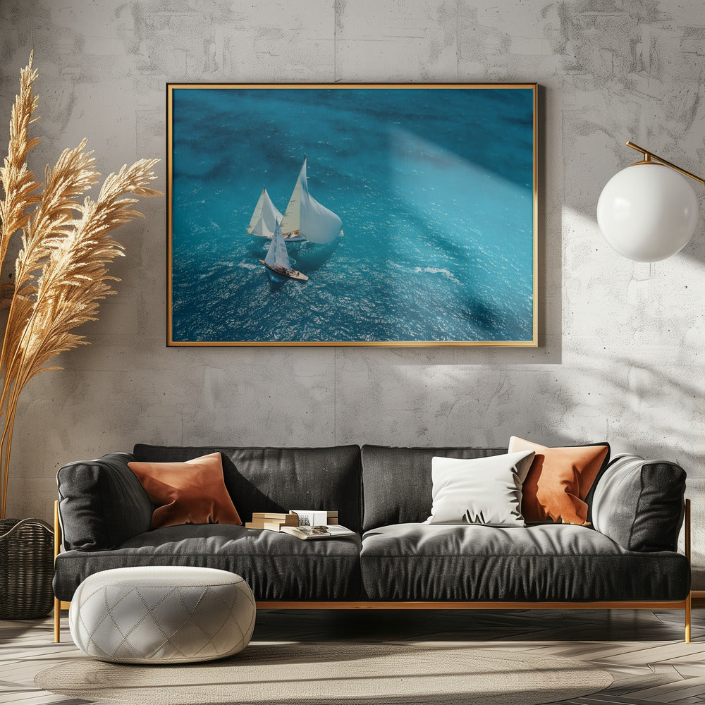 Blaue Kreuzigung | Leinwand