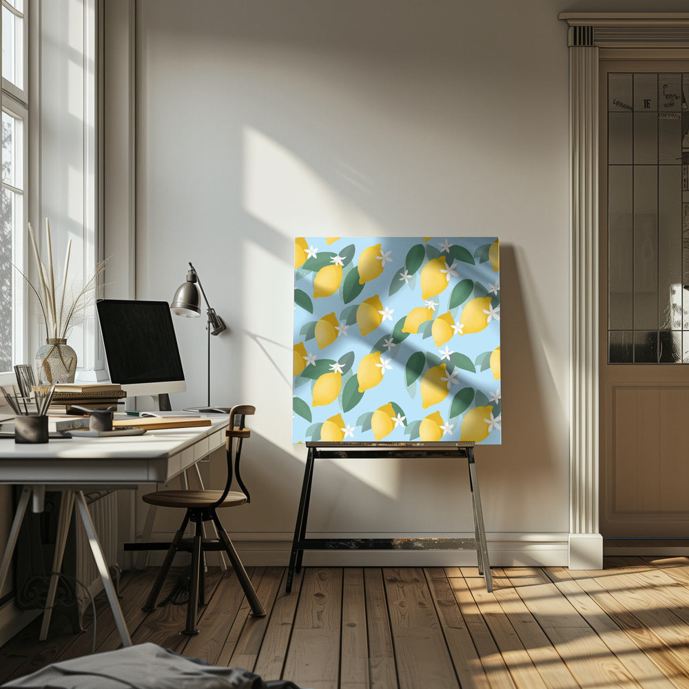 Lemons Pattern | Canvas