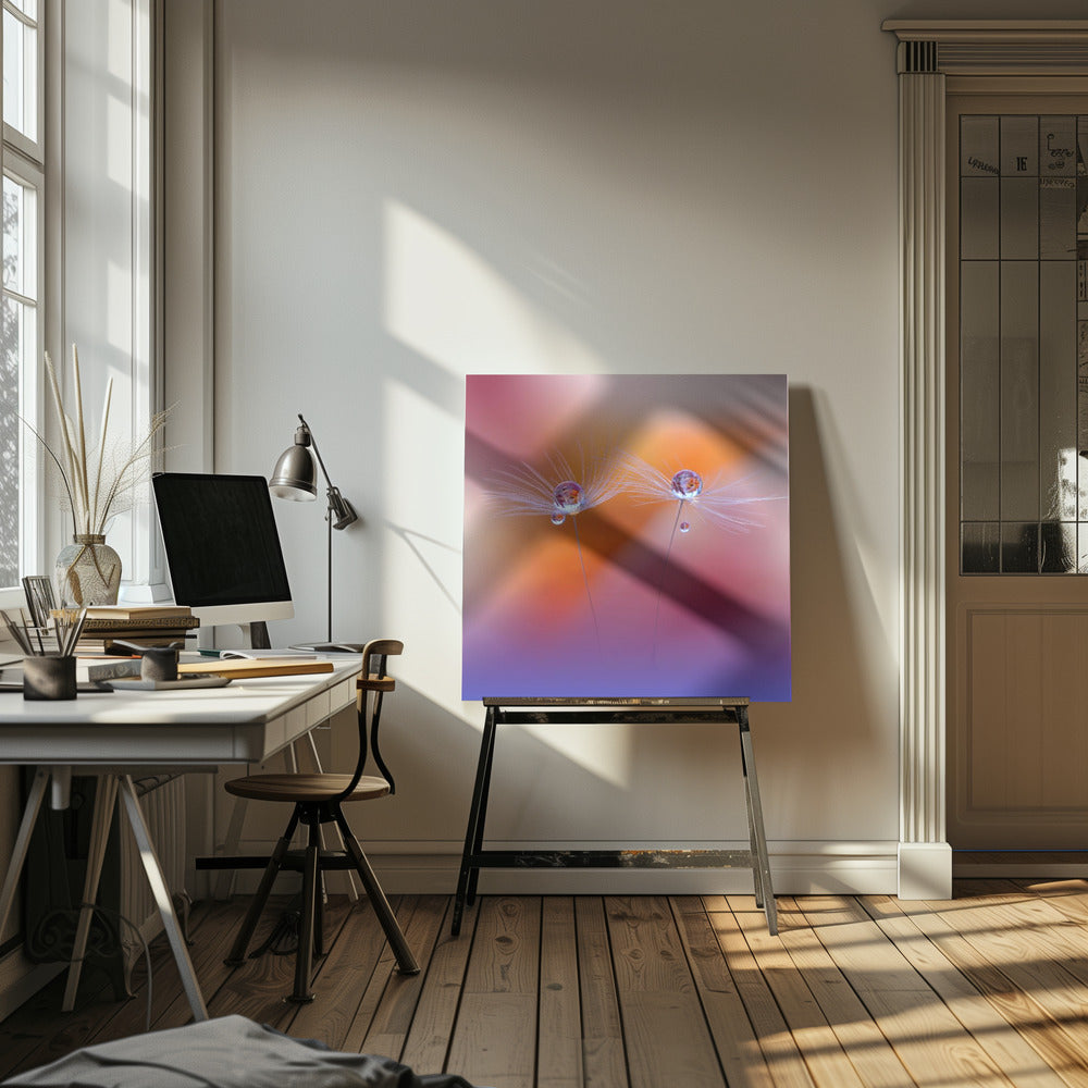 Zwei Welten | Leinwand