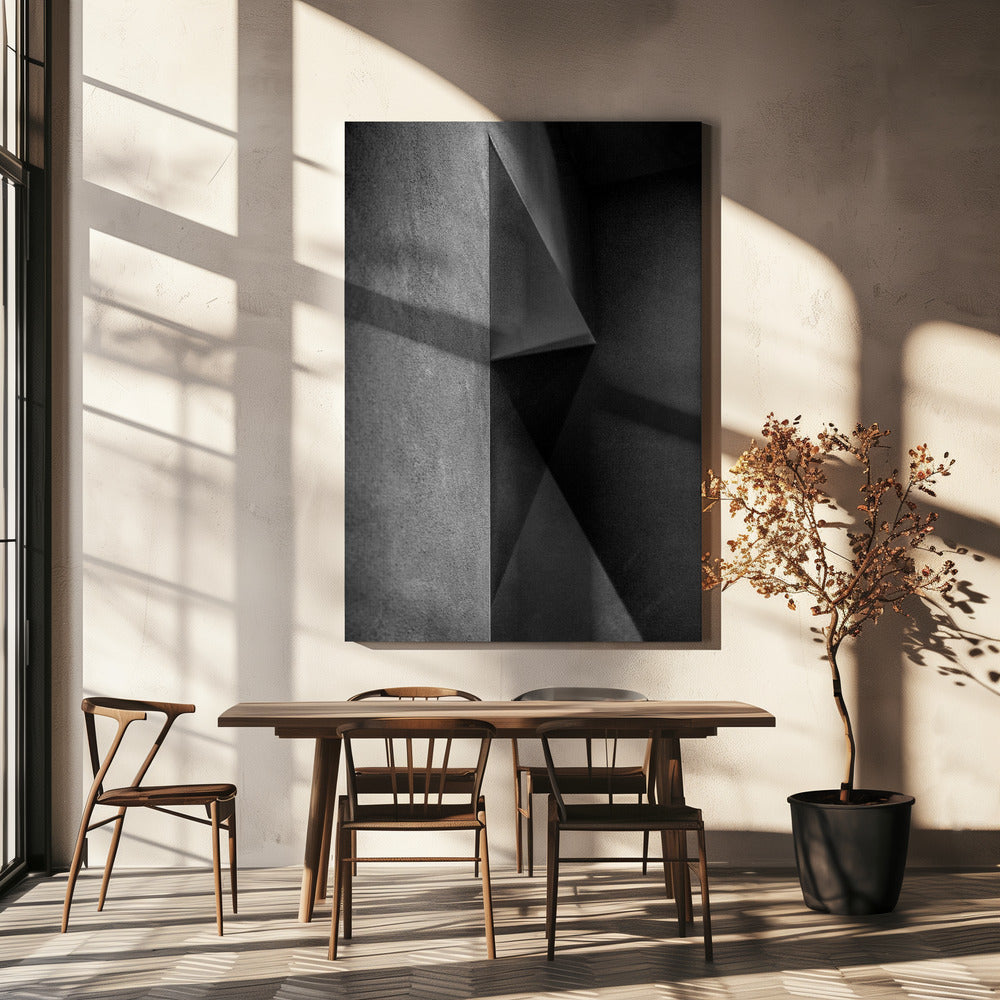 Graue Schatten | Leinwand
