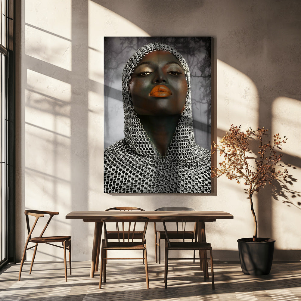 Der Krieger | Leinwand