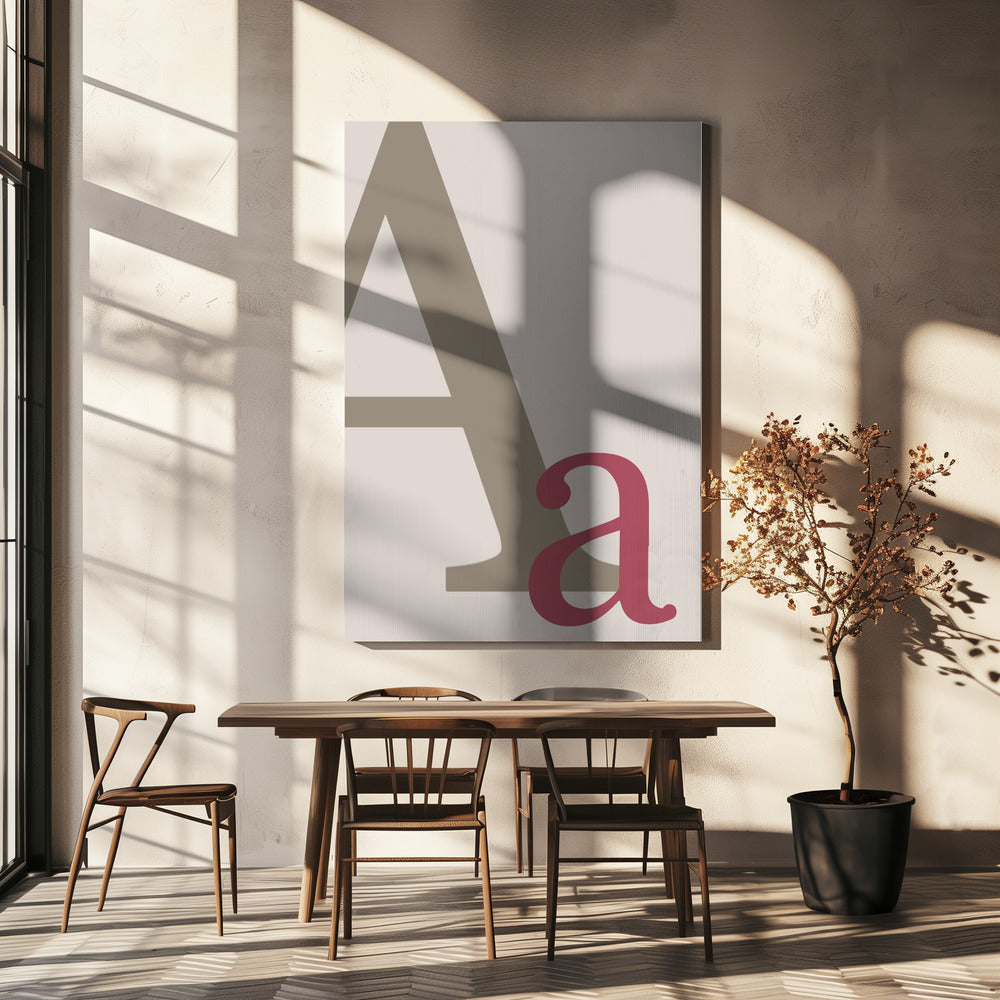 Buchstabe A | Leinwand
