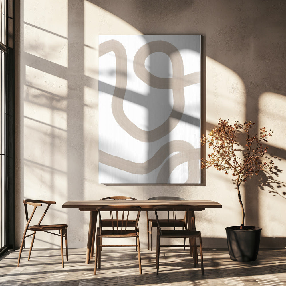 Gentle Serpentine Path | Canvas