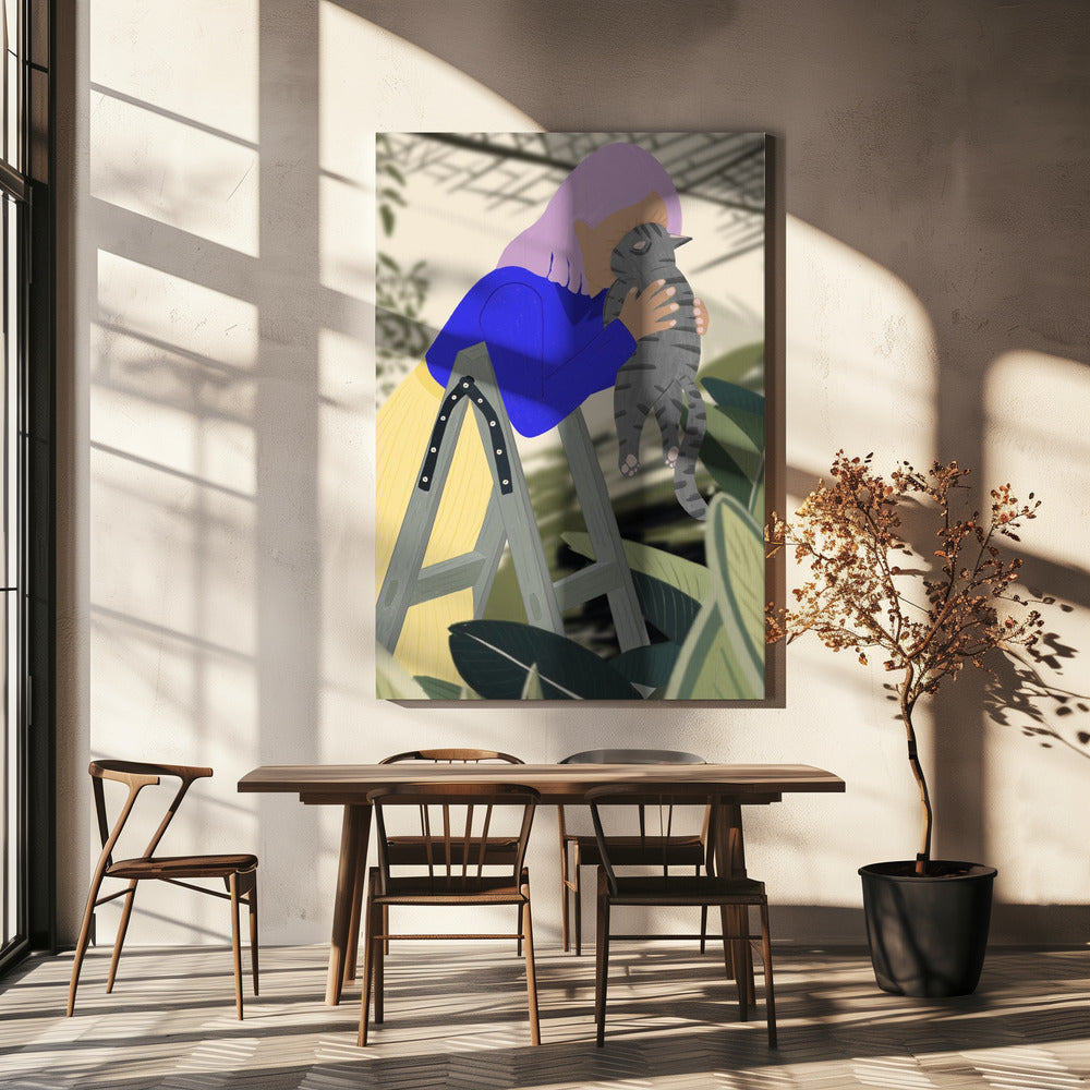 Hallo Kitty, ich liebe dich! | Leinwand