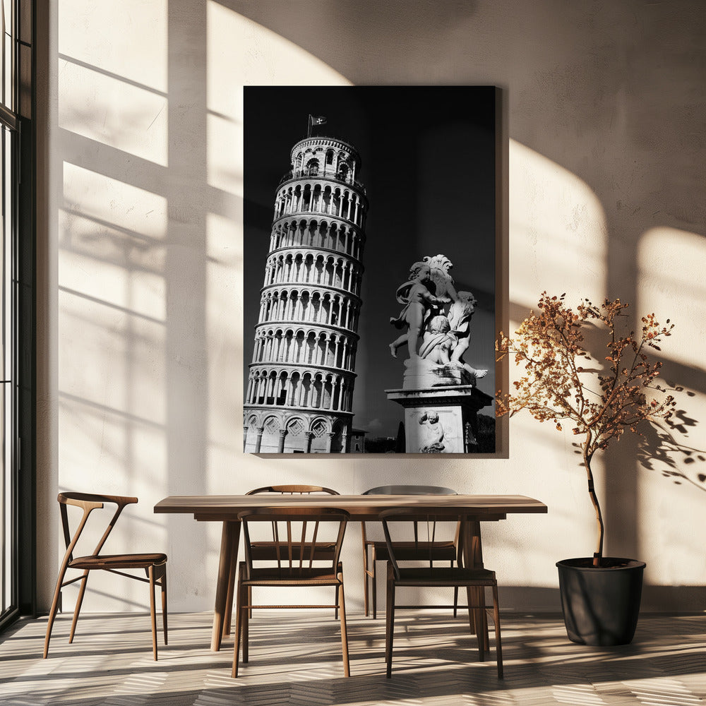 Der Schiefe Turm von Pisa | Leinwand