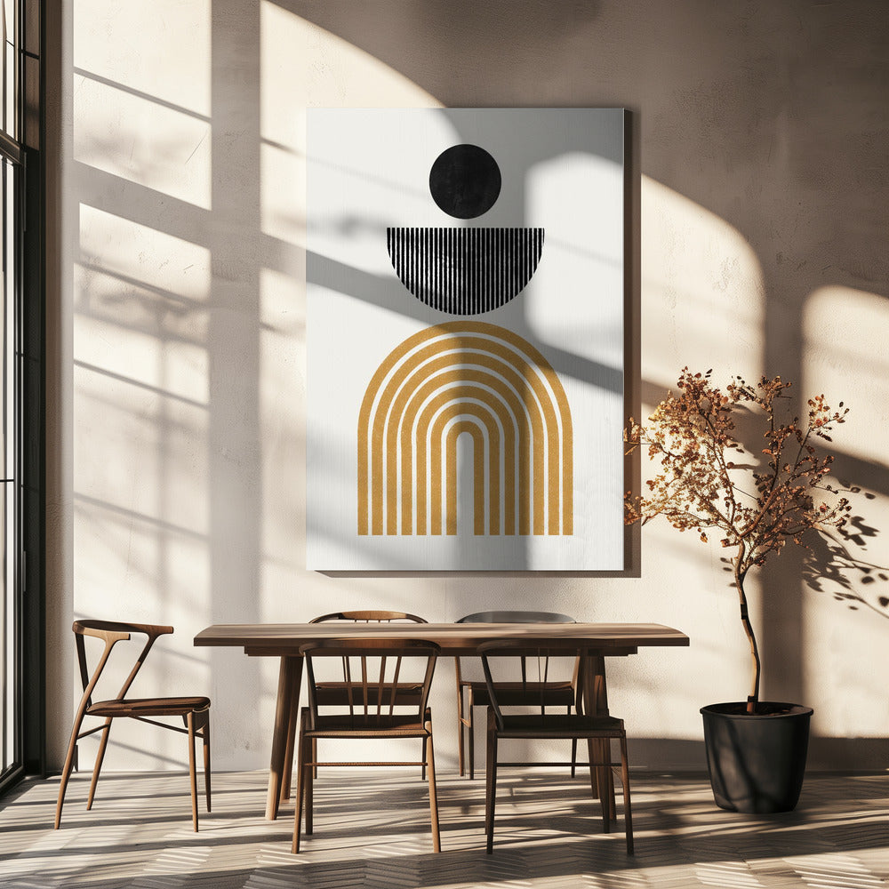 Geometrische Harmonie | Leinwand