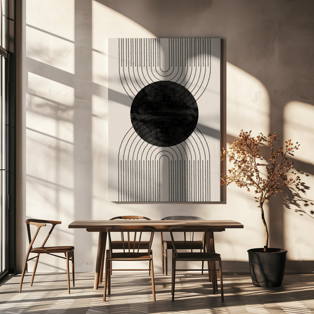 Orbitale Echos | Leinwand