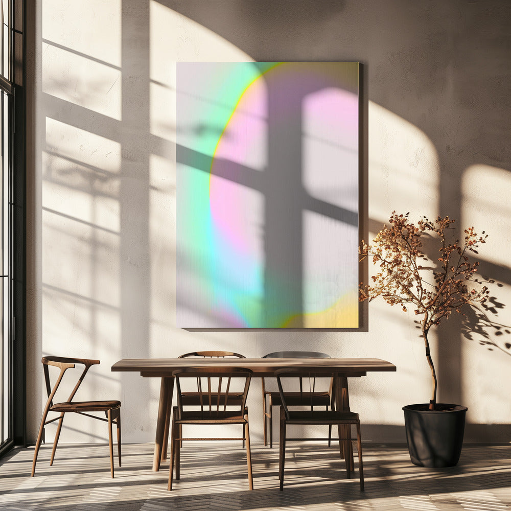 Pastel Glow Curve | Canvas