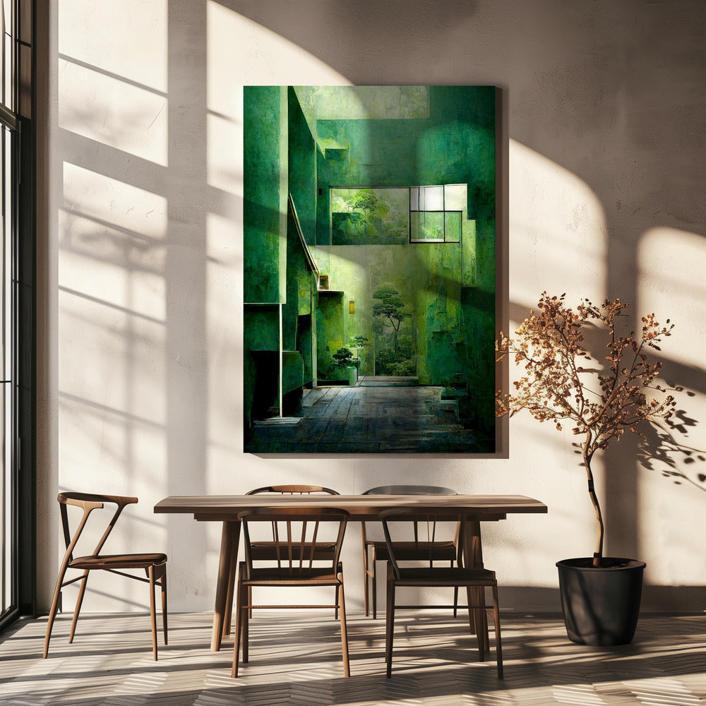 Emerald Sanctuary | Canvas