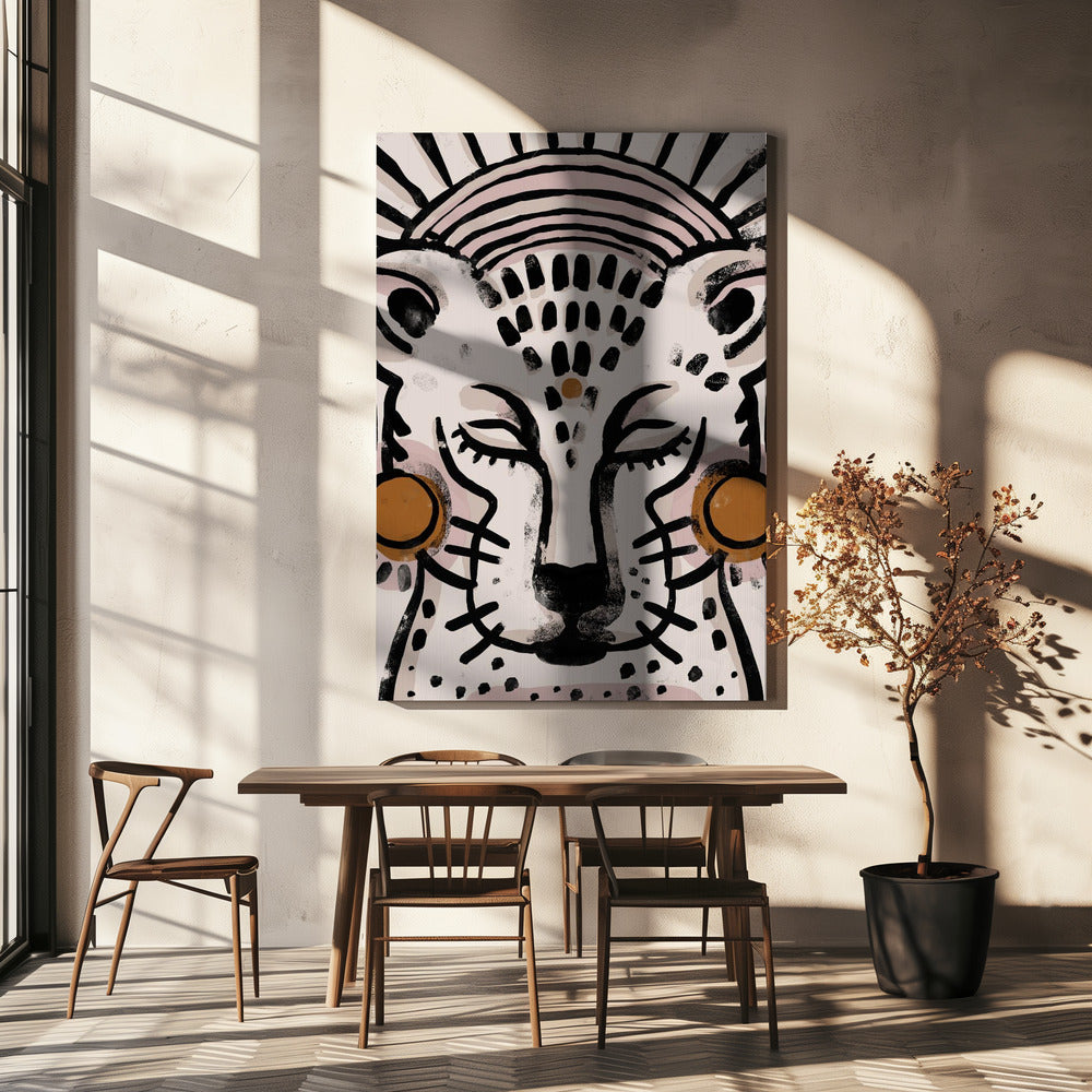 Leopard&#039;s Tranquility | Canvas