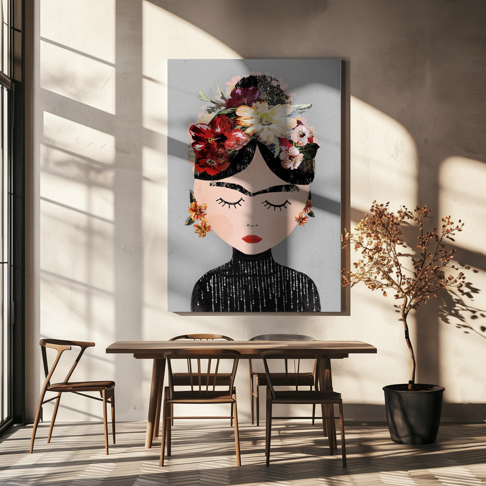 Florale Gelassenheit | Leinwand