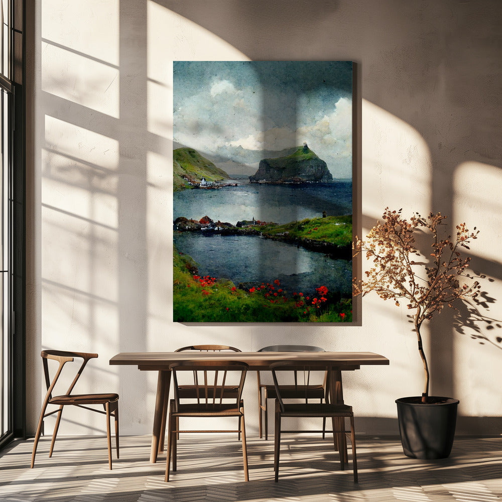 Küstenruhe | Leinwand