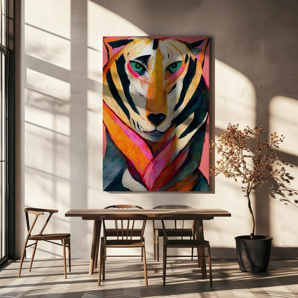 Der Tiger | Leinwand