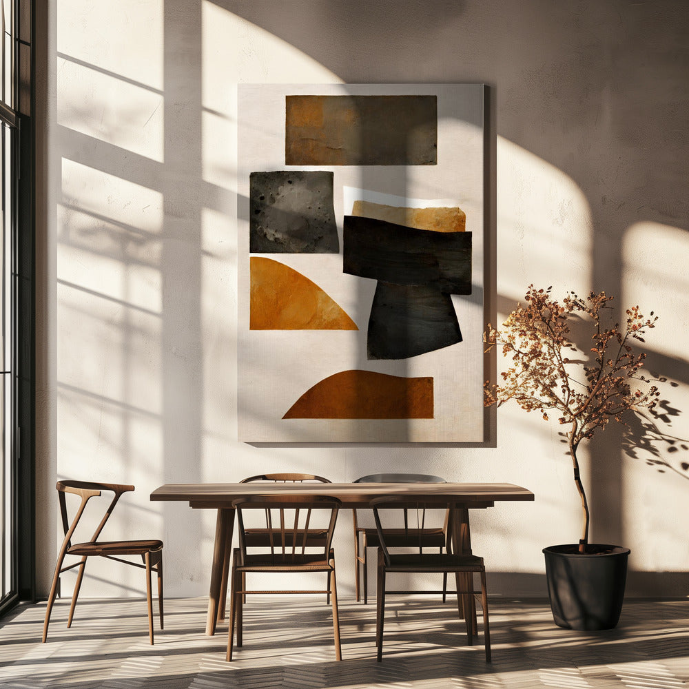 Rusty Shapes | Canvas