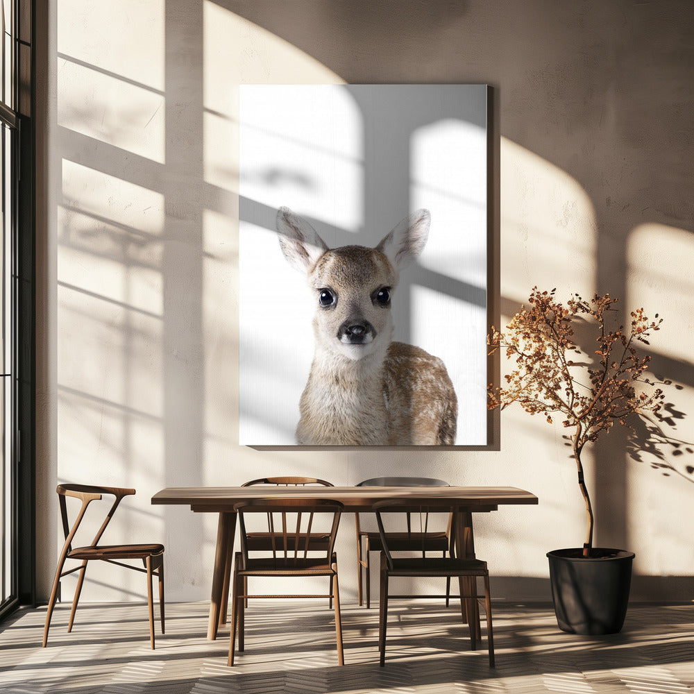 Baby Hirsch | Leinwand