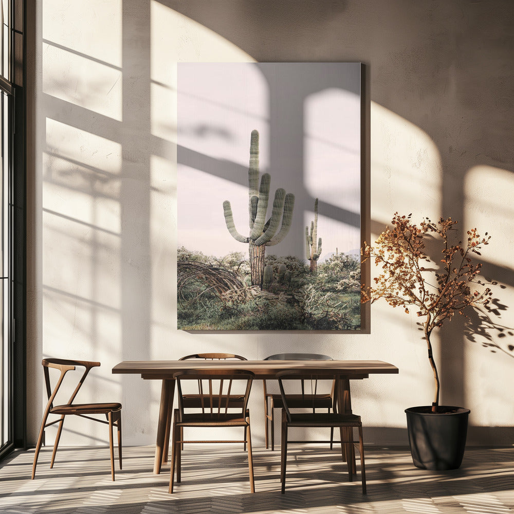 Rosa Saguaro | Leinwand