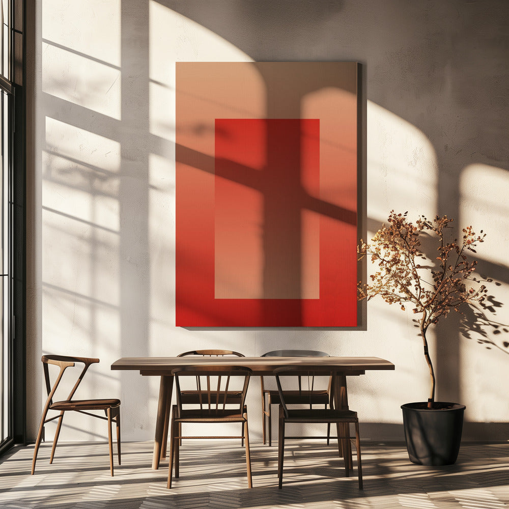 Red Gradient Portal | Canvas