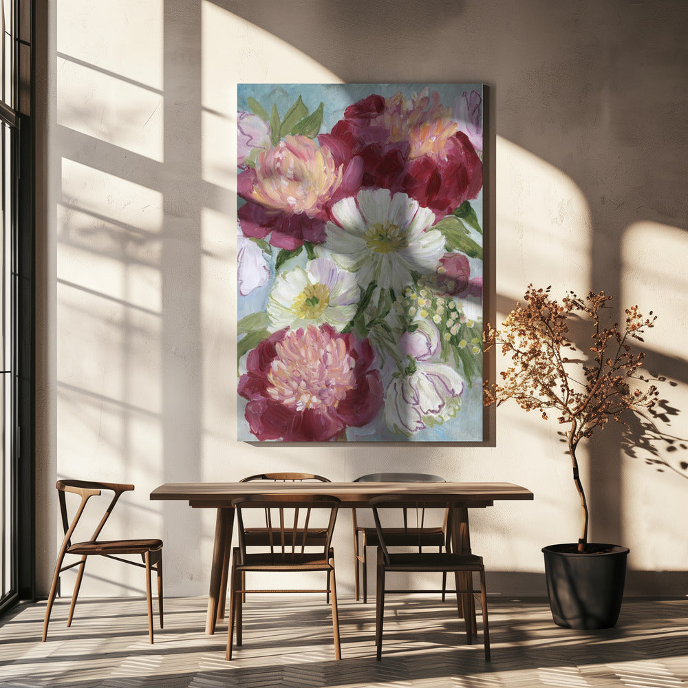 Eleanora malerische Blumen | Leinwand