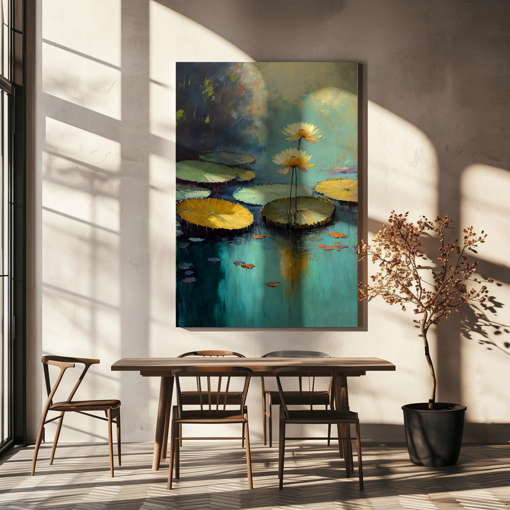 Lotus-Ruhe | Leinwand