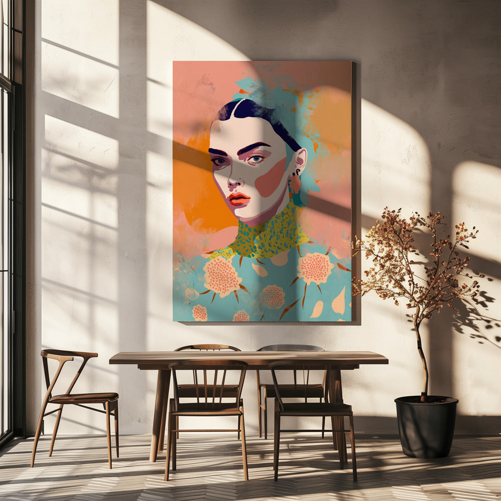 Lebendige Eleganz | Leinwand
