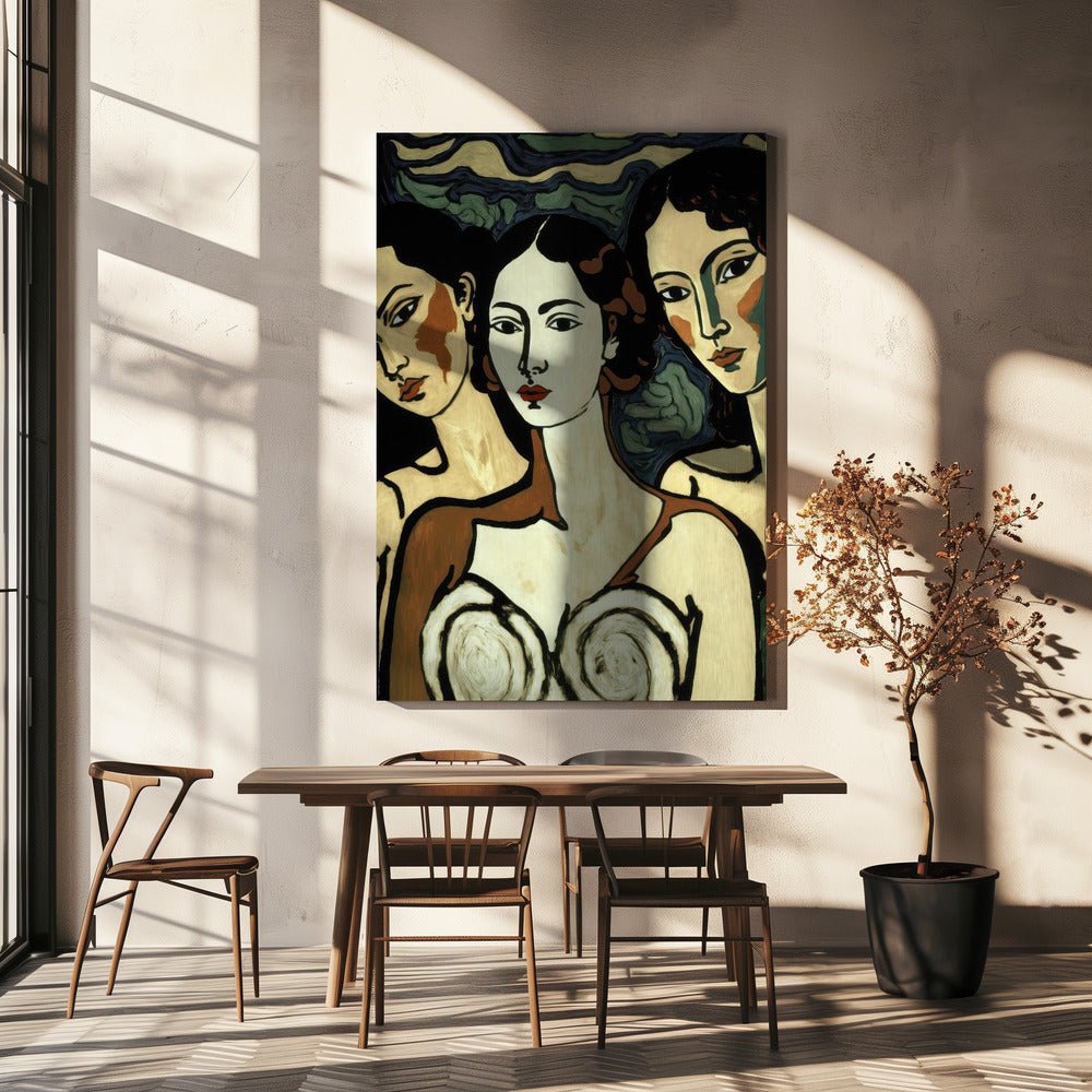 Trio of Elegance | Canvas