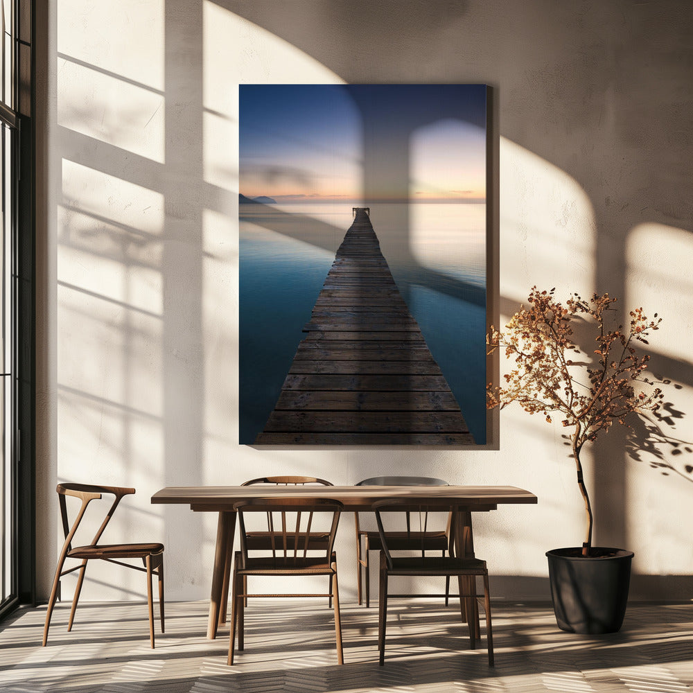 Blue Jetty | Canvas