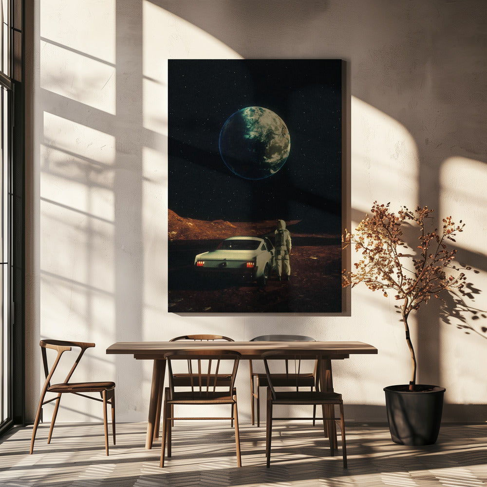 Weit weg von Zuhause | Leinwand
