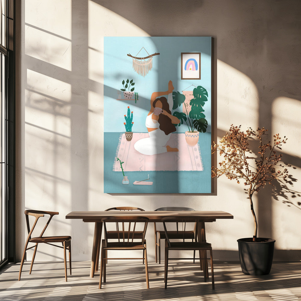 Yoga Time | Canvas