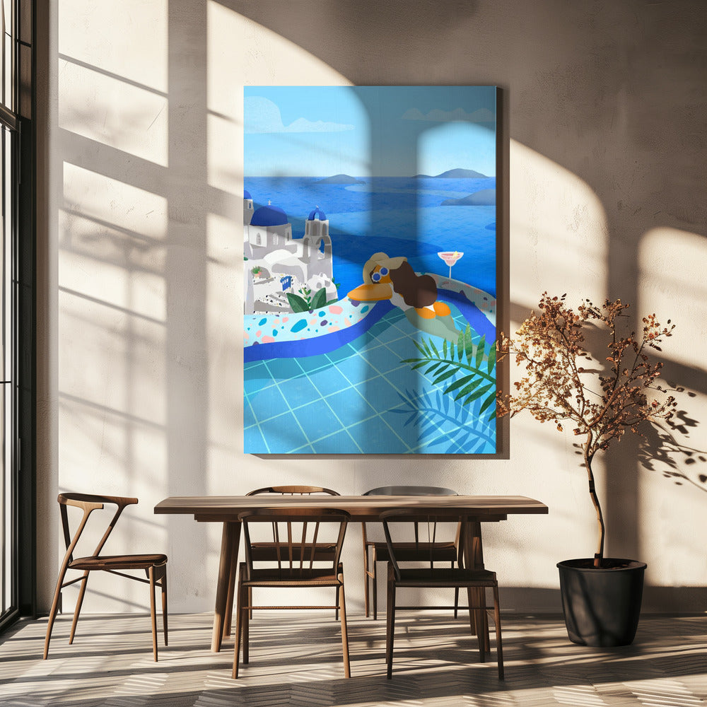Summer in Greece | Canvas