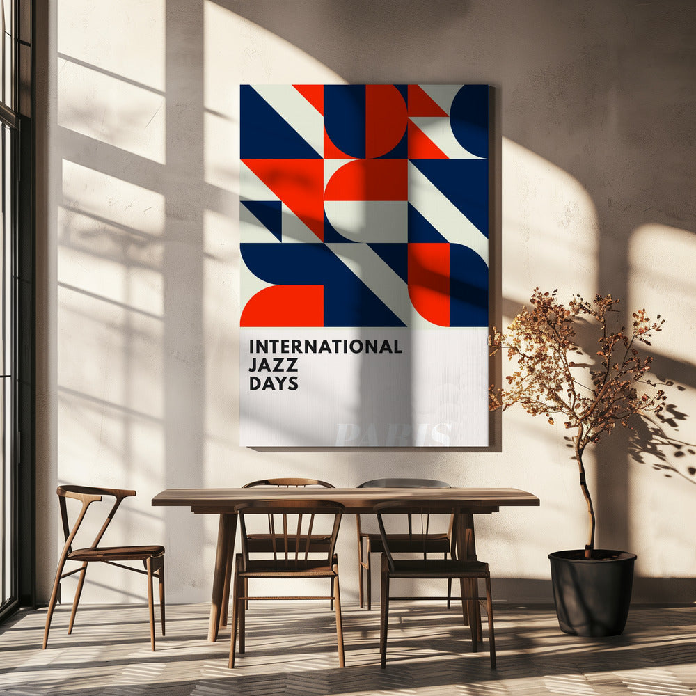 Jazz Days Paris | Leinwand