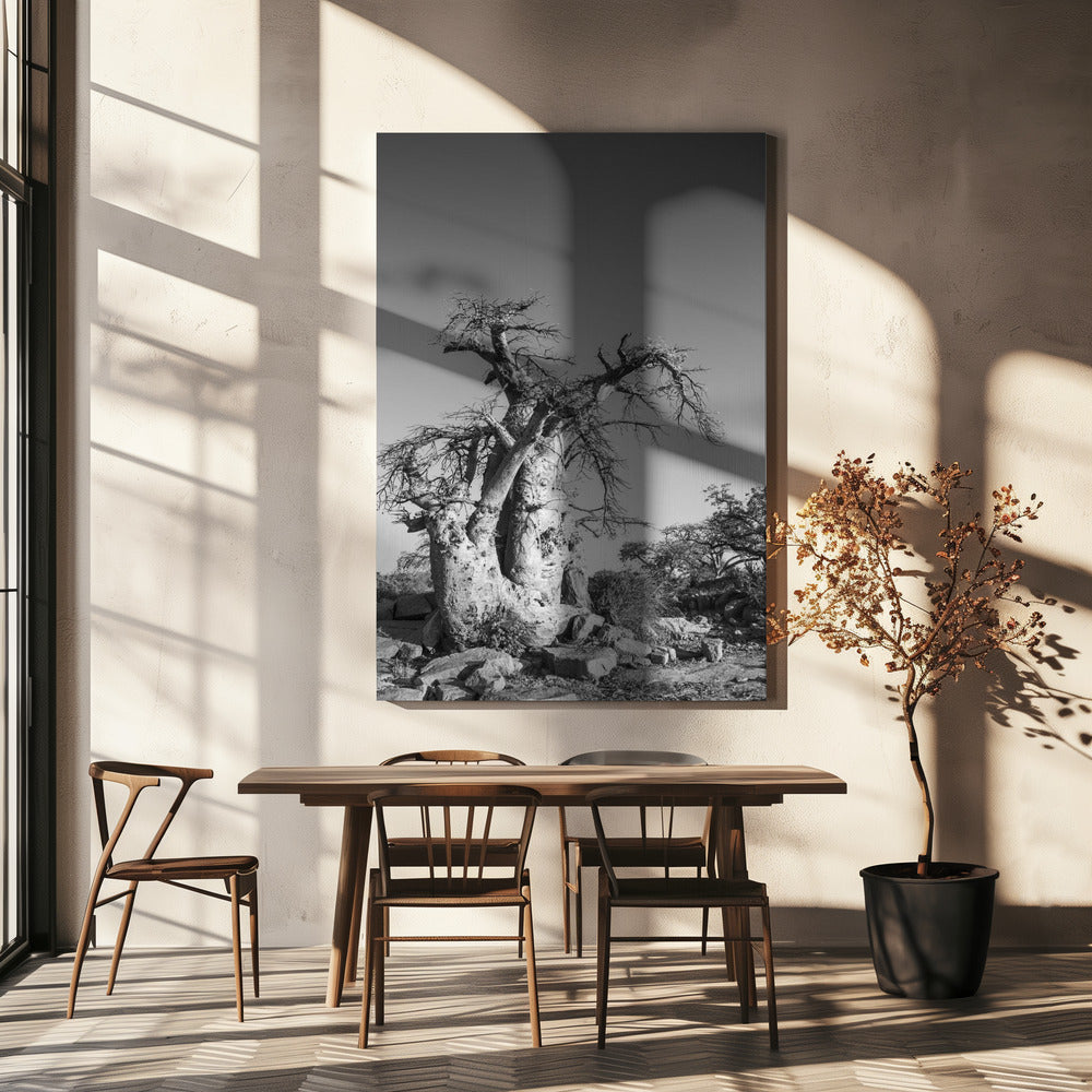 Uralter Wächter | Leinwand
