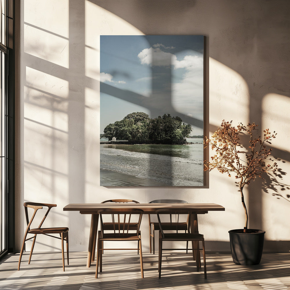 Serene Island landscape | Canvas