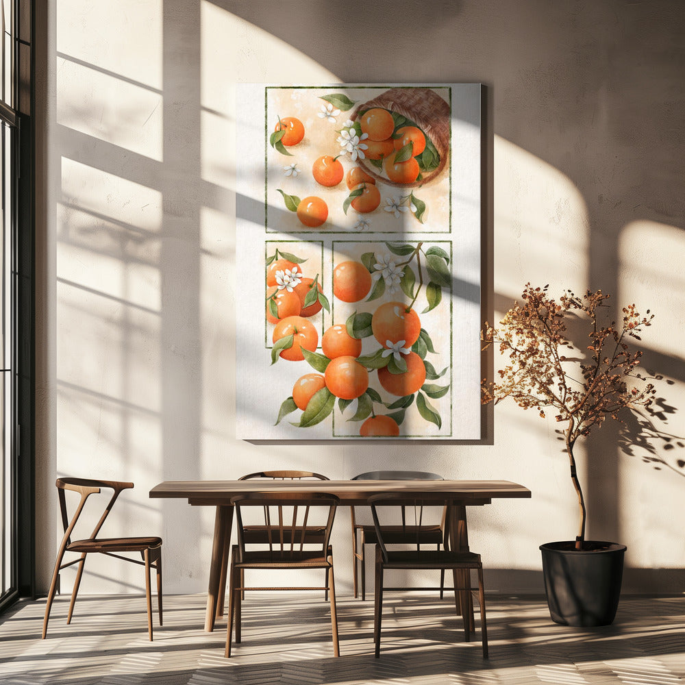 Orangenblüte | Leinwand